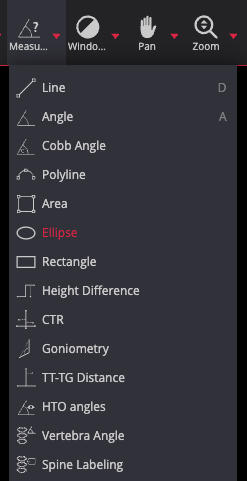 Ellipse tool