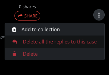 delete all replies